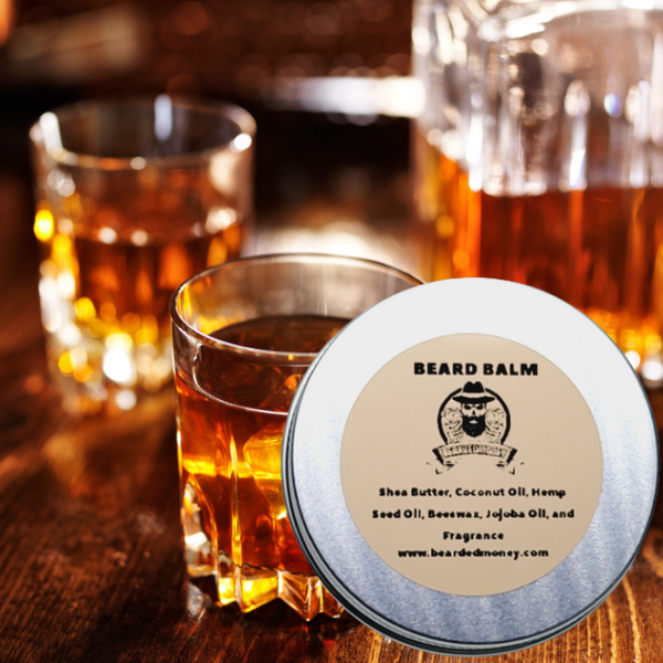 Devil's Cut Beard Balm ( Our Kentucky Bourbon Version) is smells fruity, woody, vanilla with musky like background.