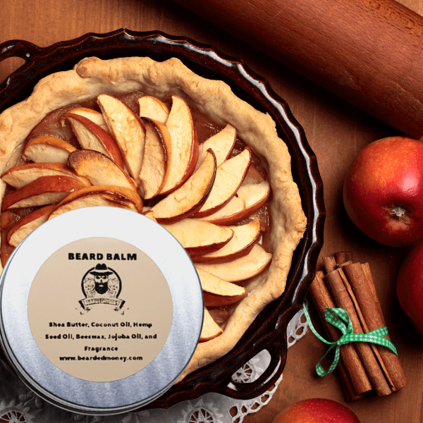 Baked Apple beard balm smells like Baked Apple Pie in winter morning! This balm has a scent of a baked apple pie with light undertones of spice.