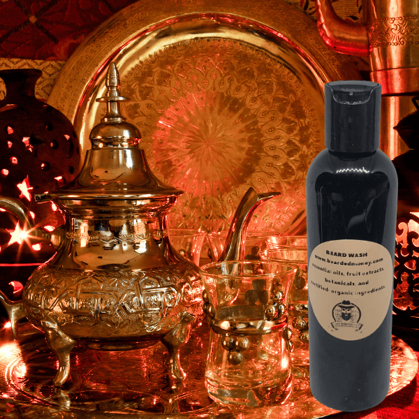 Arabian Night Beard & Body Wash is a sparkling notes of juicy, citrusy orange burst through the base notes of intense cedarwood.