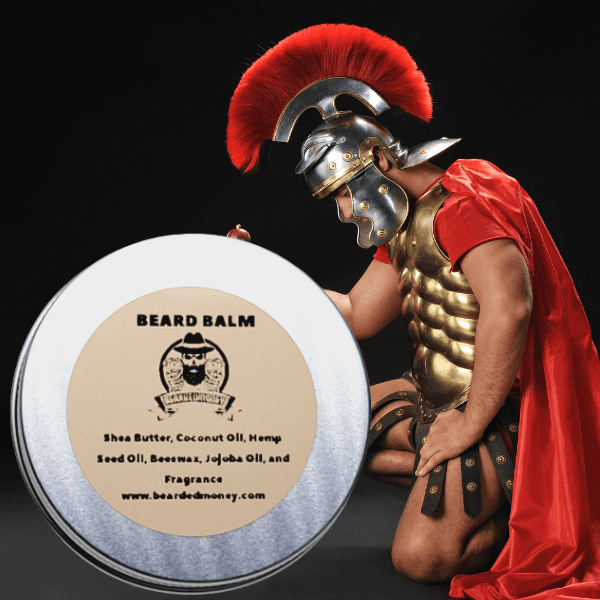Spartan Beard Balm is a sharp, distinct herbal scent of eucalyptus is softened nicely by fresh spearmint with undertones of fresh lemon and sage. Nicely balanced!