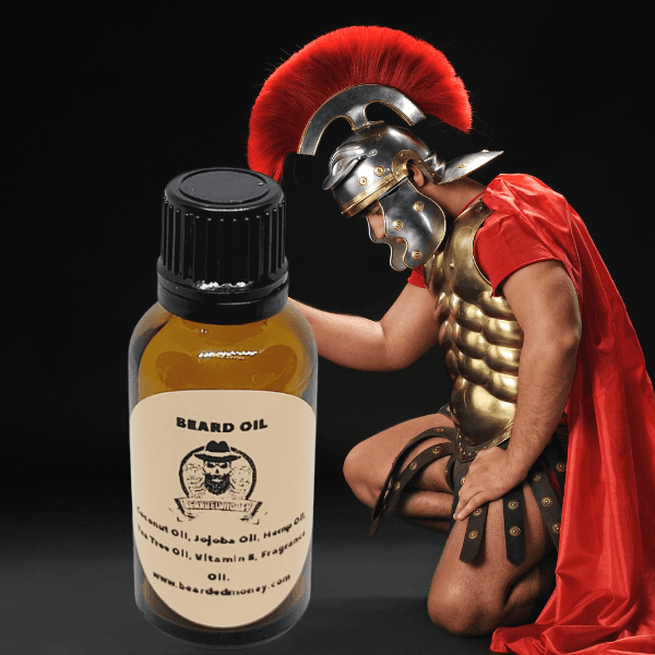 Spartan Beard Oil  is a sharp, distinct herbal scent of eucalyptus is softened nicely by fresh spearmint with undertones of fresh lemon and sage. Nicely balanced!