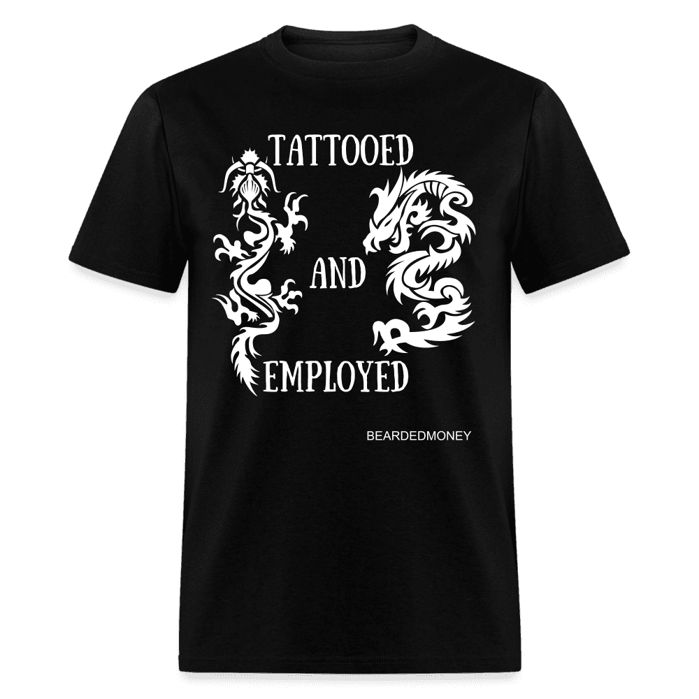 Tattooed And Employed - black