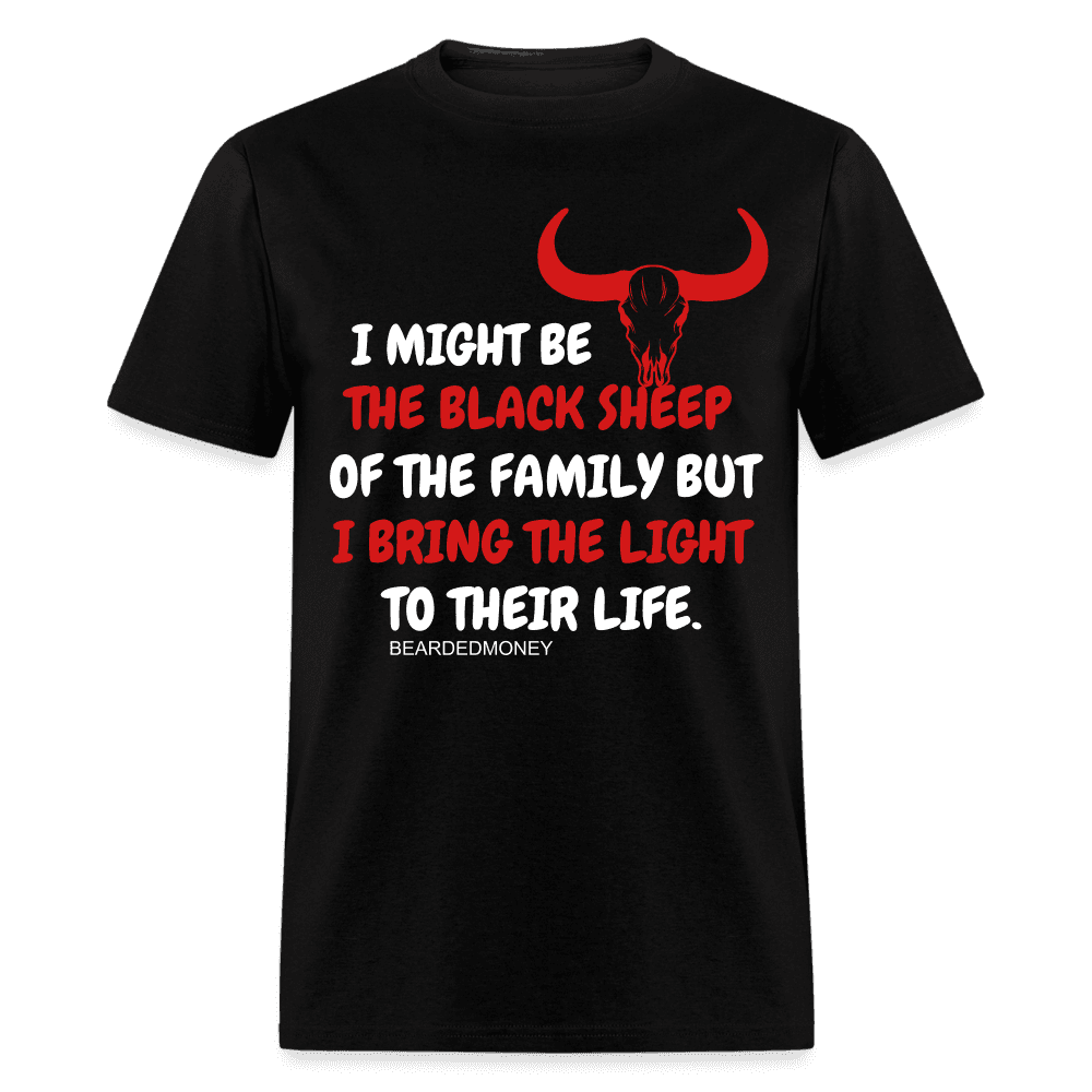 I might be the black sheep of the family - black