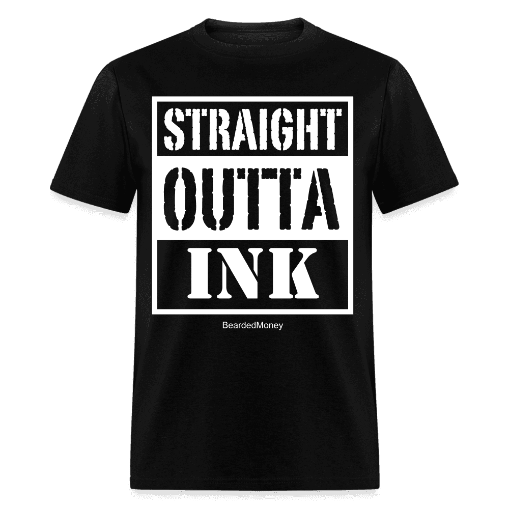 Straight Outta Ink - black