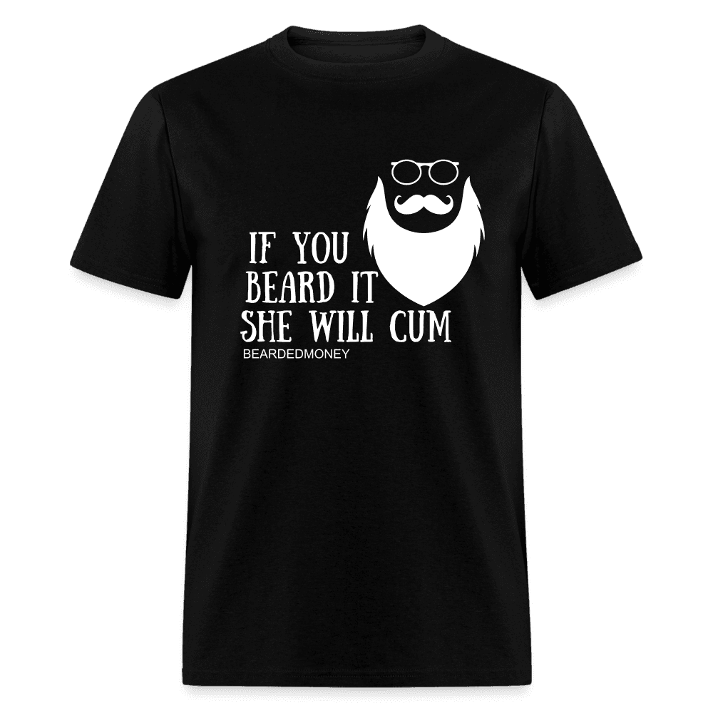 If you beard it, she will cum - black