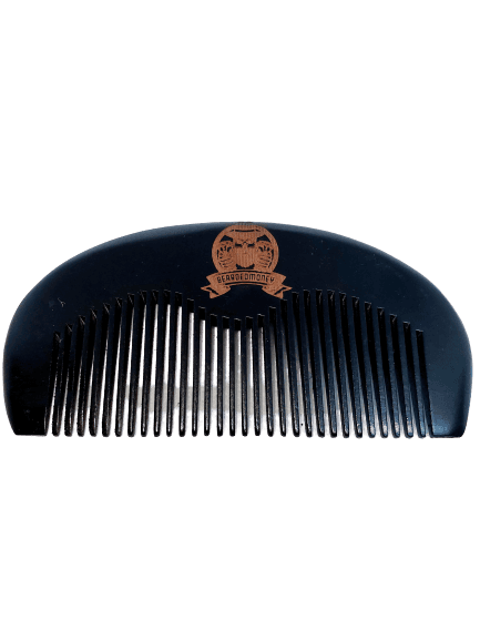 Beard Comb - Black Wood designed to support everyday use with wide teeth specifically to glide through your man mane without snagging and pulling on your beard, this is an absolute must have for every beard.